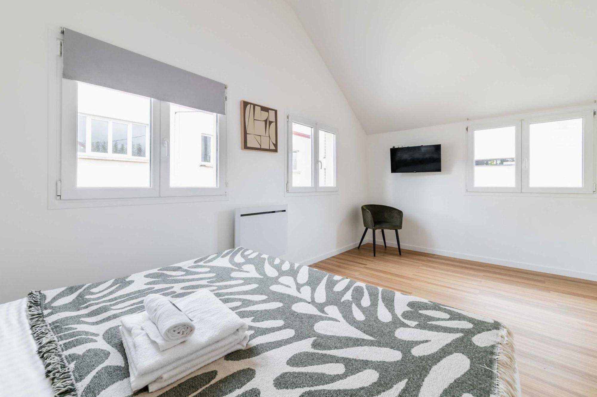 Villa Romainville Paris Pour 8 Personnes - Flat-Guest Eksteriør bilde